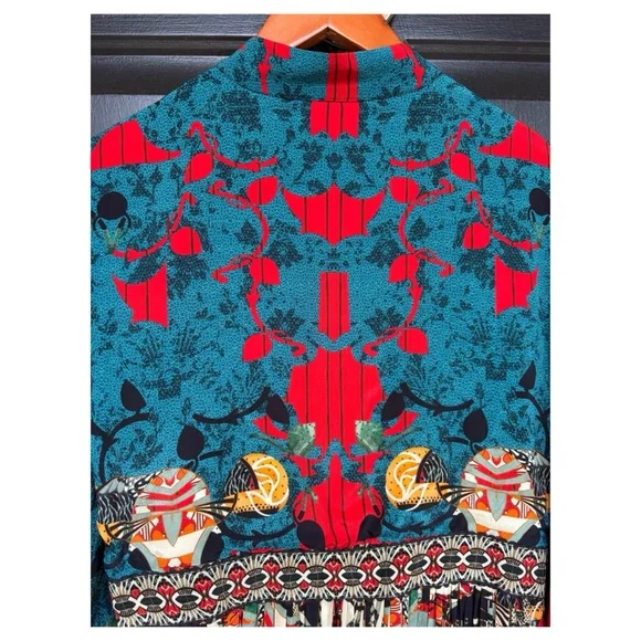 NWOT Anthropologie Bhanuni By Jyoti Maxi Dress  Size 4 - Picture 14 of 14